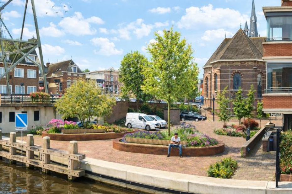 groen ontwerp kerkplein boskoop