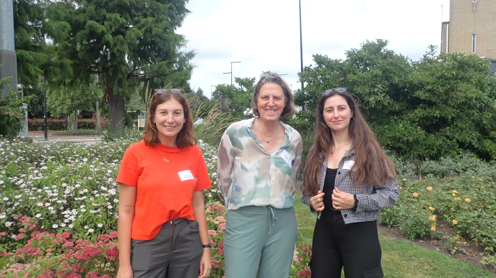 Lois van der Lee, Marjolein Vonk en Lale Turan