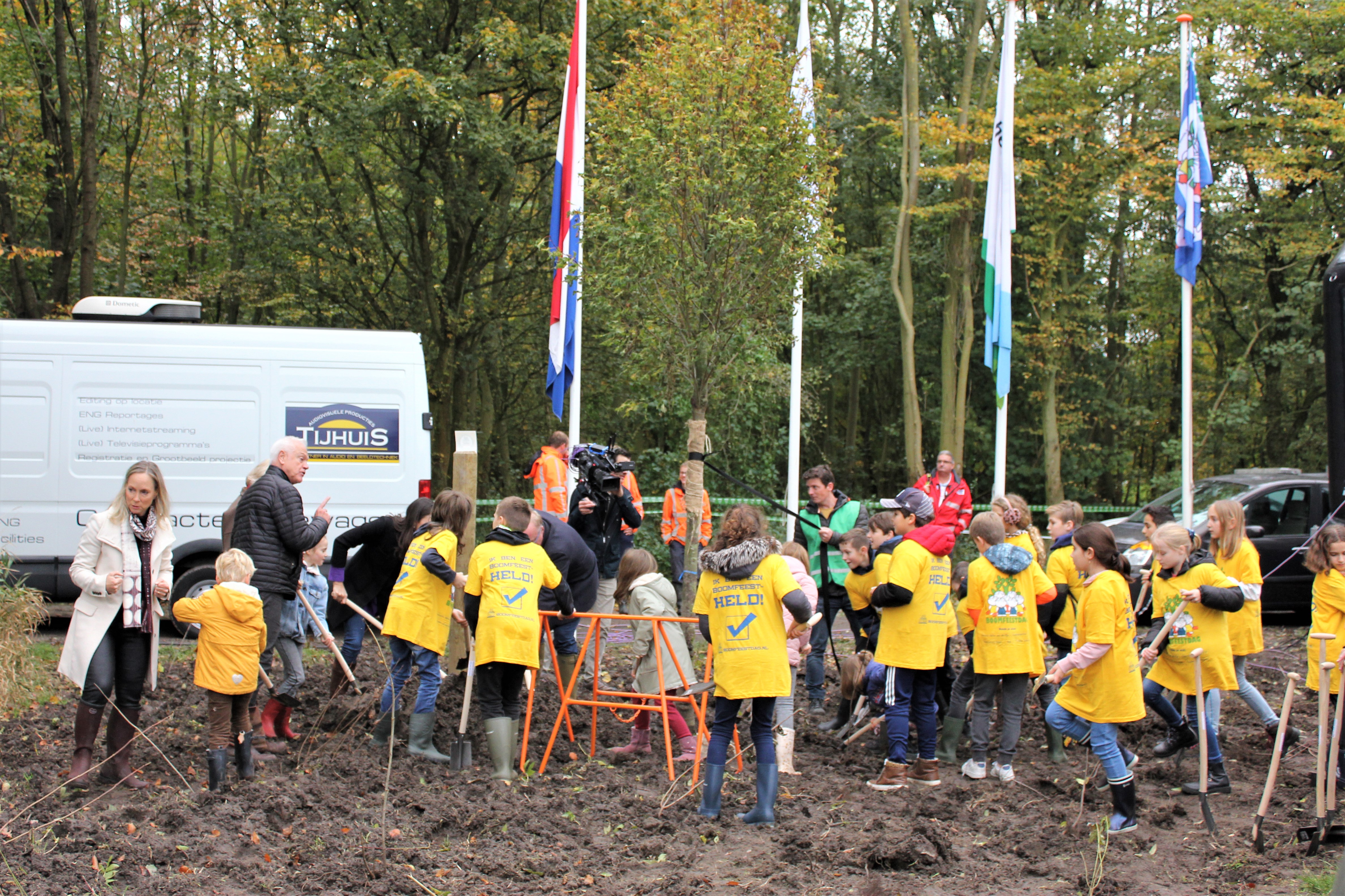 Boomfeestdag: Prinses Irene opent ‘eigen’ Irenebos in Alphen aan den Rijn